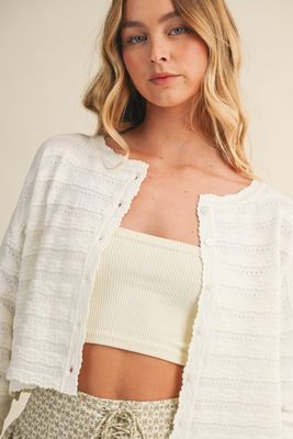 SERENA TEXTURED CARDIGAN