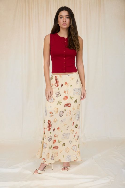 PORTOFINO SLIP MAXI SKIRT