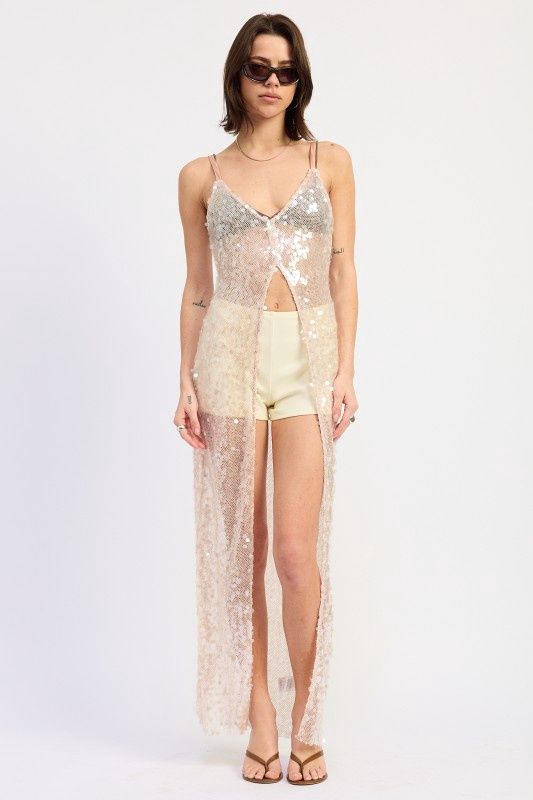 ST.TROPEZ SEQUIN COVER UP