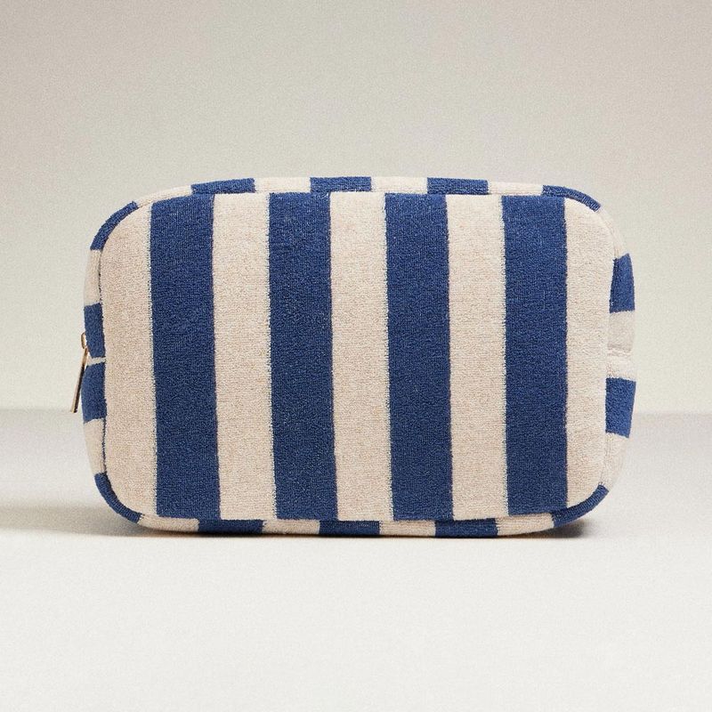 POOL STIPE COSMETIC POUCH