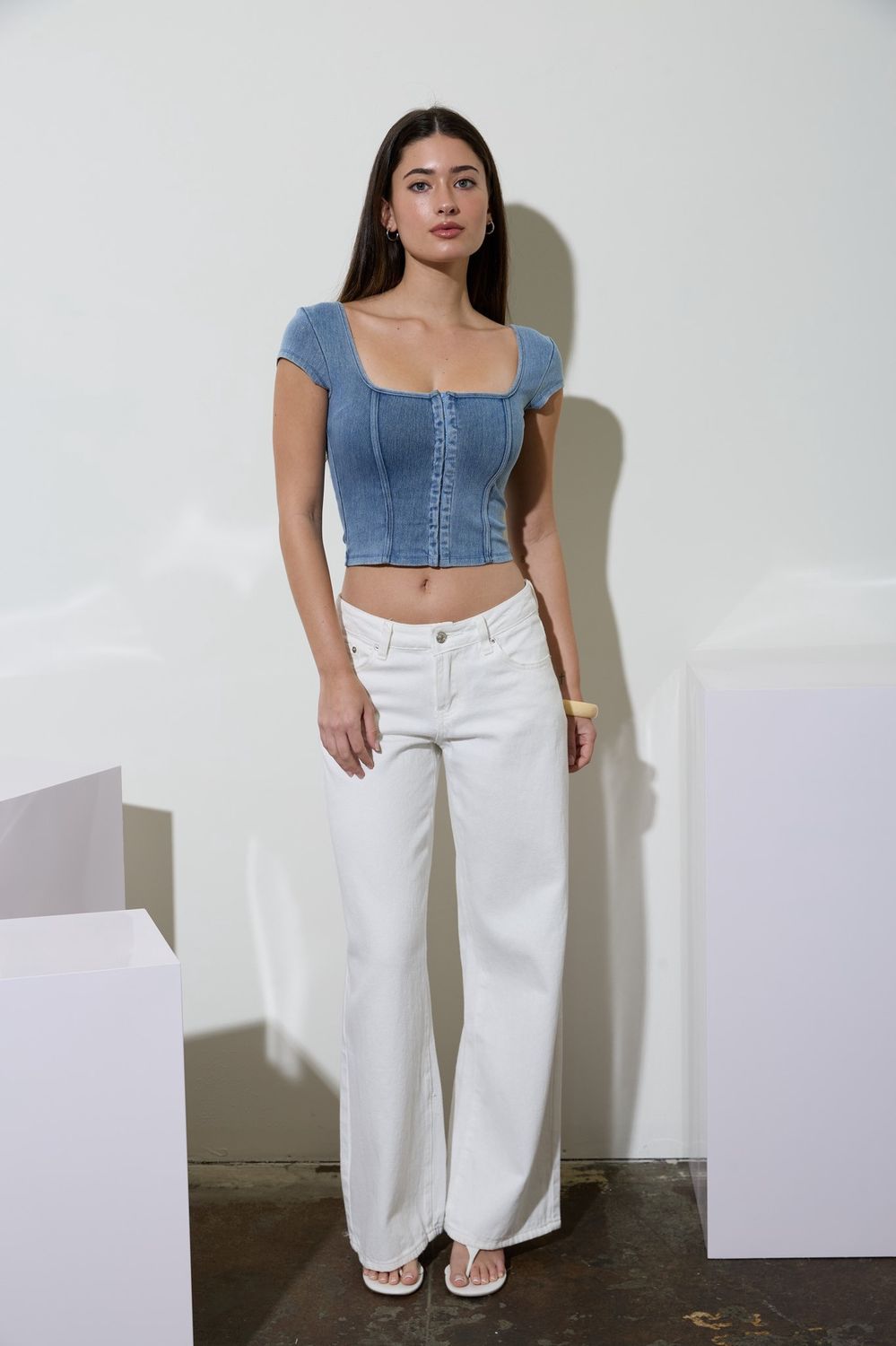 ESME DENIM CORSET
