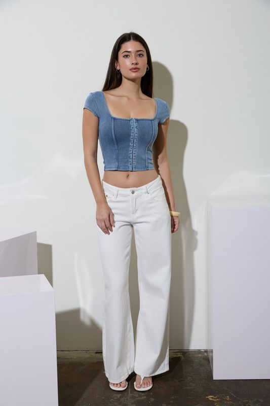 ESME DENIM CORSET