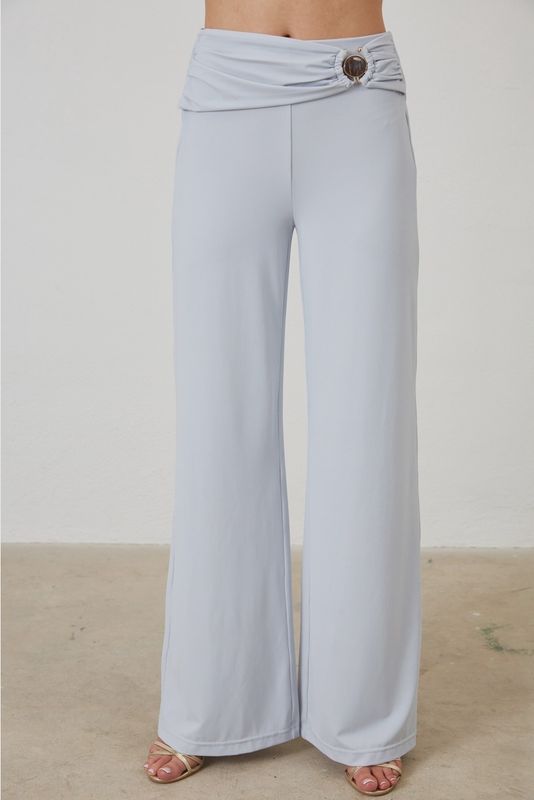 SOFIA DRAPE WIDE LEG PANT