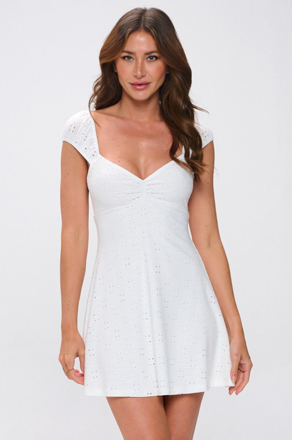 THE AMANDA EYELET DRESS