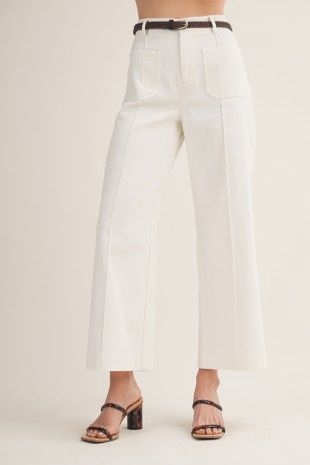 ALEXA BELTED PANT