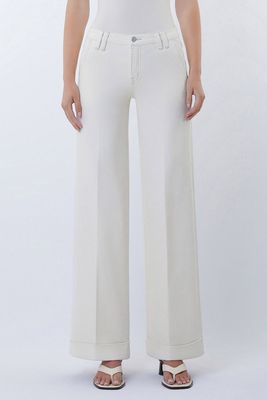 MID RISE WIDE LEG CUFF