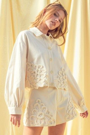 JAYLA EMBELLISHED JACKET