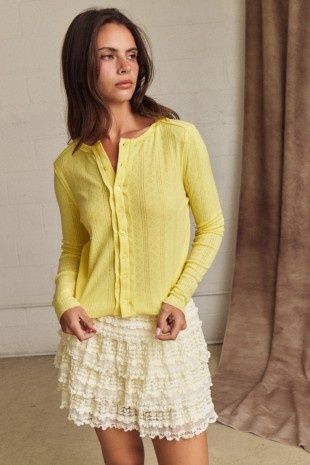 THE SARAH POINTELLE CARDIGAN