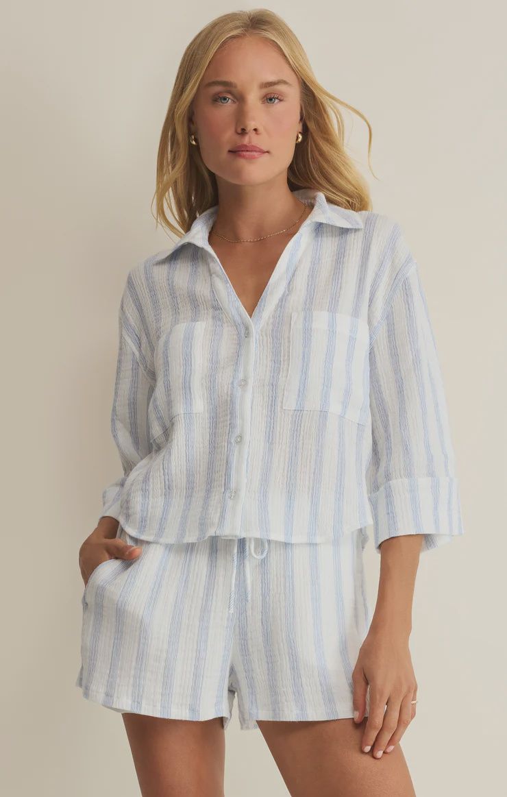 Daylight Striped Airy Short