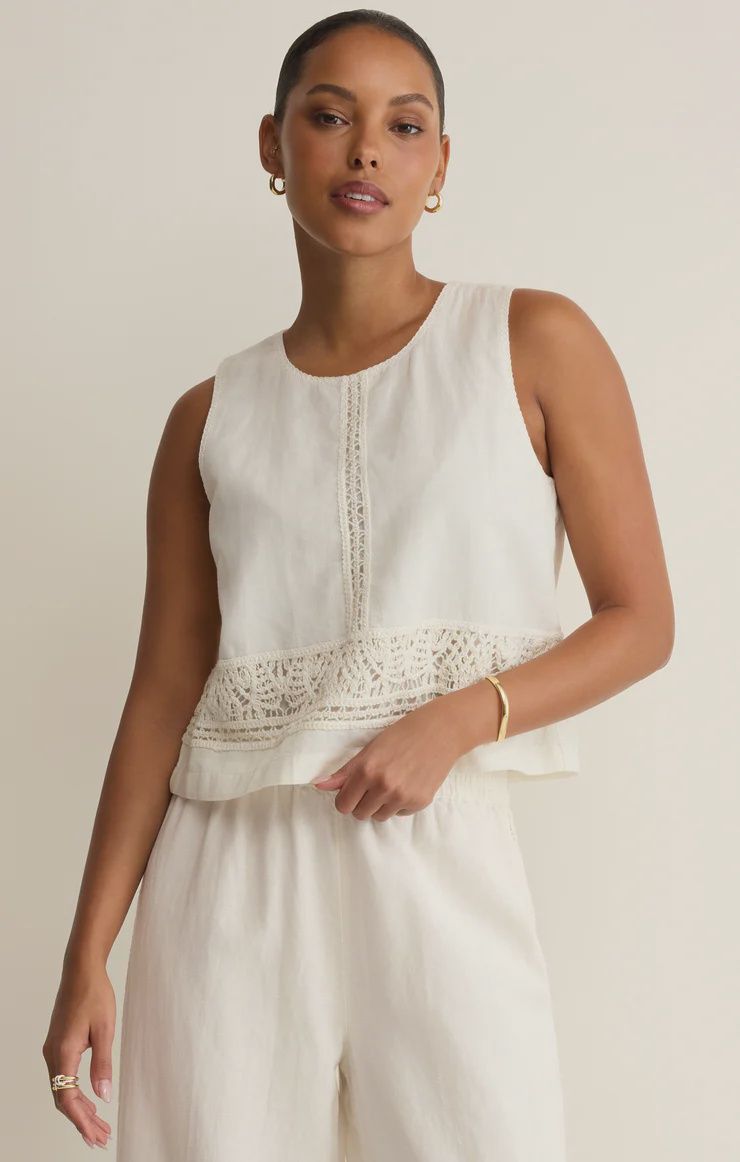 Sloan Embroidered Top