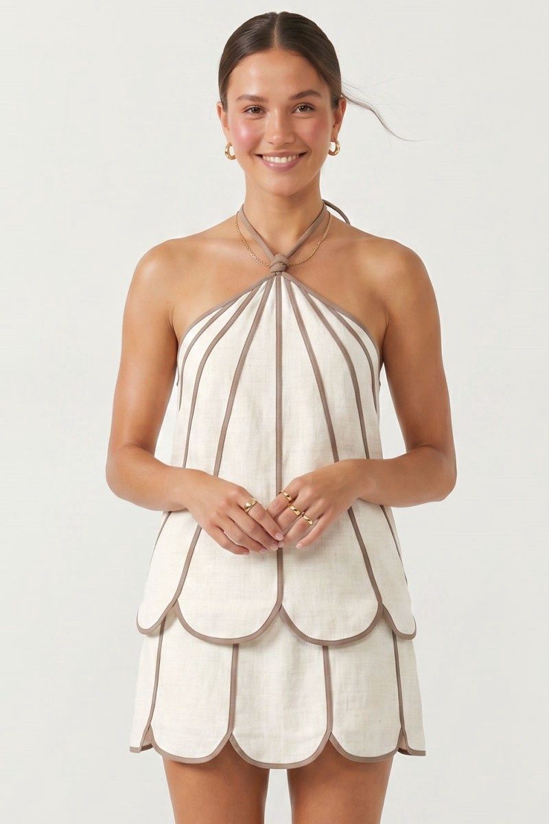 Seabreeze Scallop Top