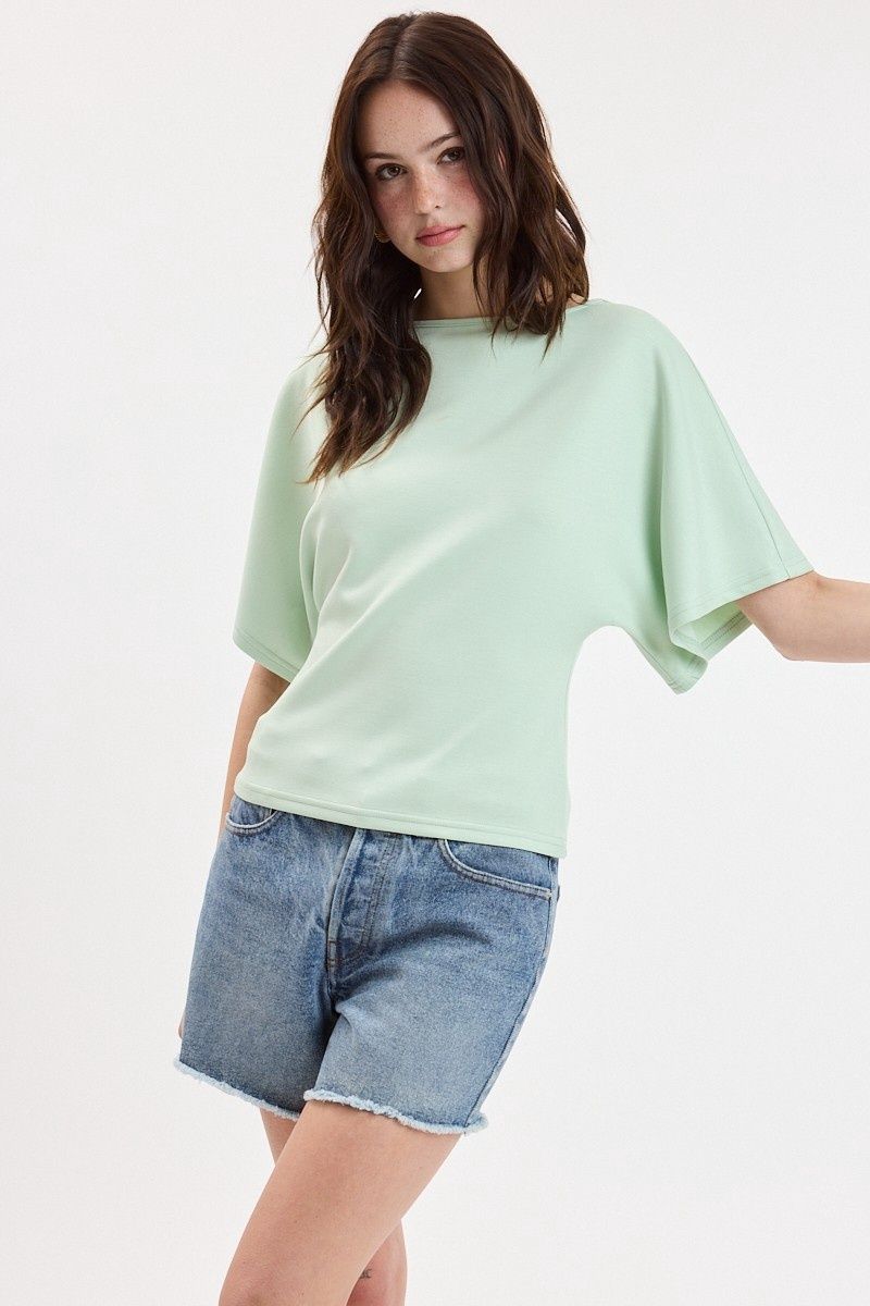 Sofi Boat Neck S/S top