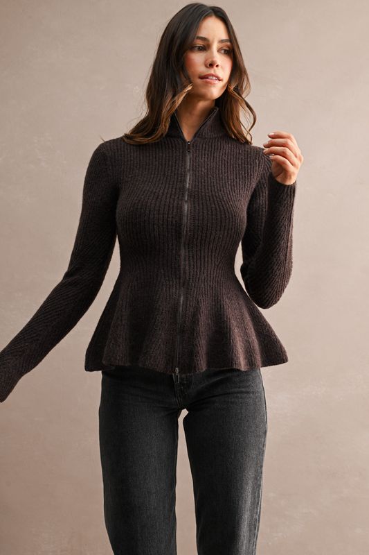 Grazia Peplum Sweater