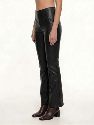 Inez Vegan Leather Fit &amp; Flare Pant