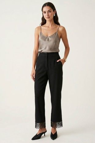 Celia Cutout Trim Pant