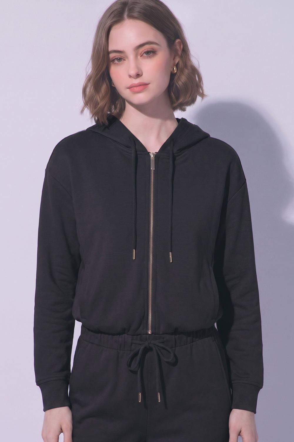 Roxie soft touch hooded sweatshirt
