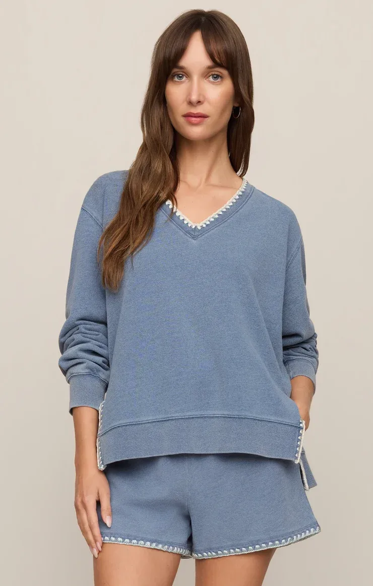 Cam Whipstitch Sweatshirt