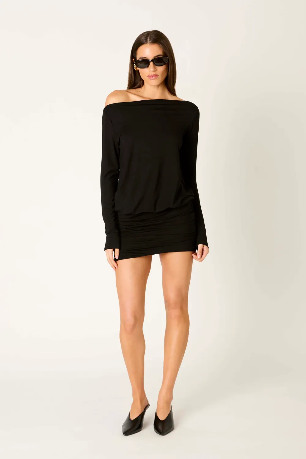 Burgos Off-the-Shoulder Mini Dress
