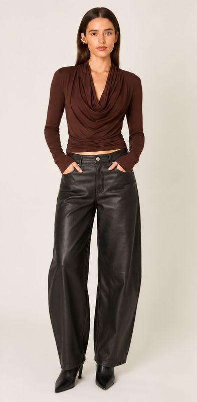 Rosalind Cowl Neck Top