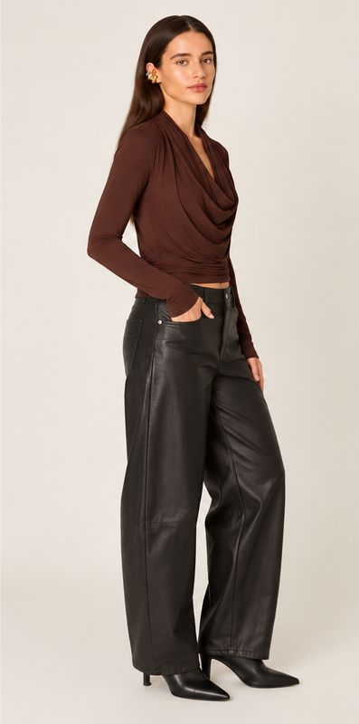Rosalind Cowl Neck Top
