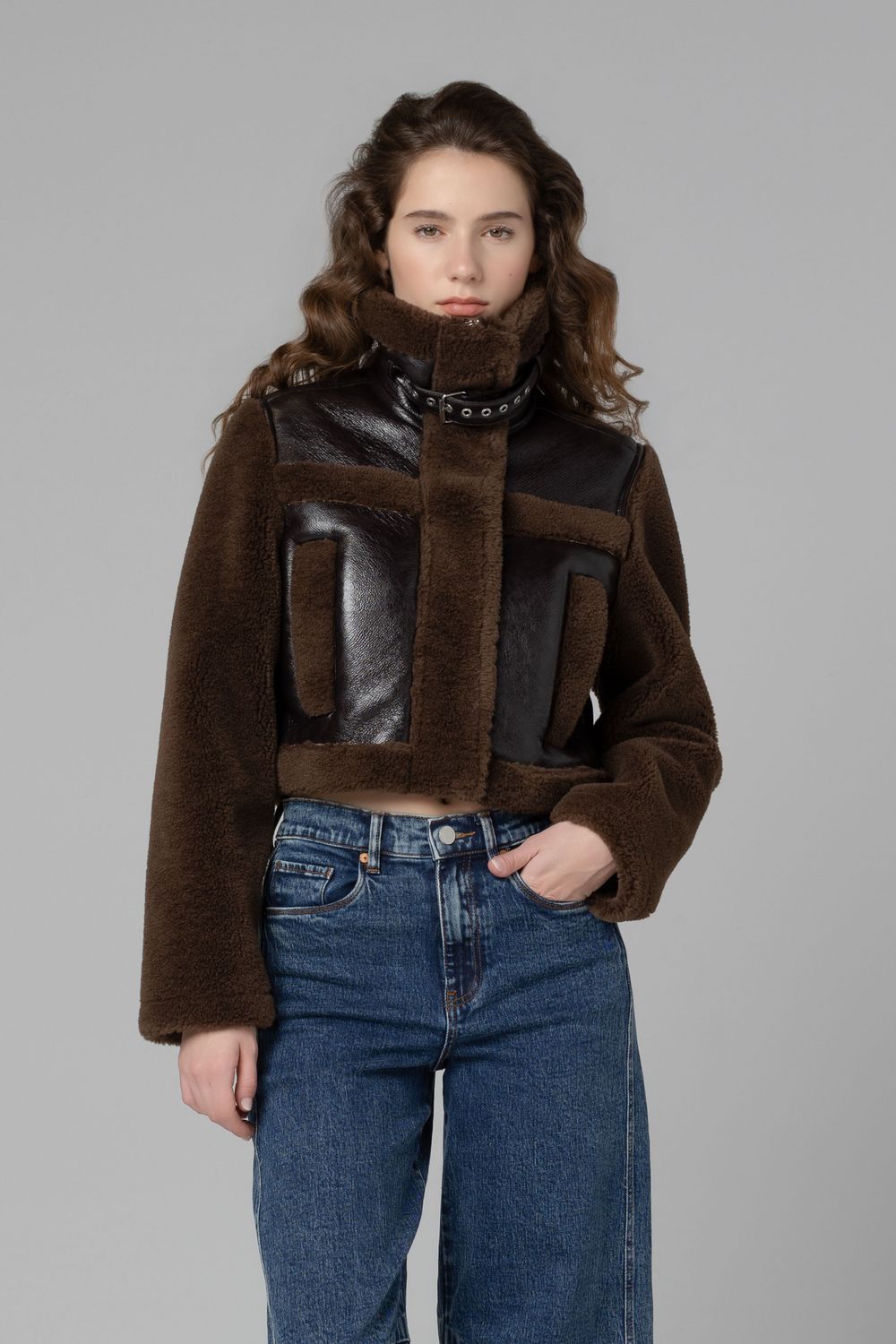 Laid Back Faux Leather Jacket