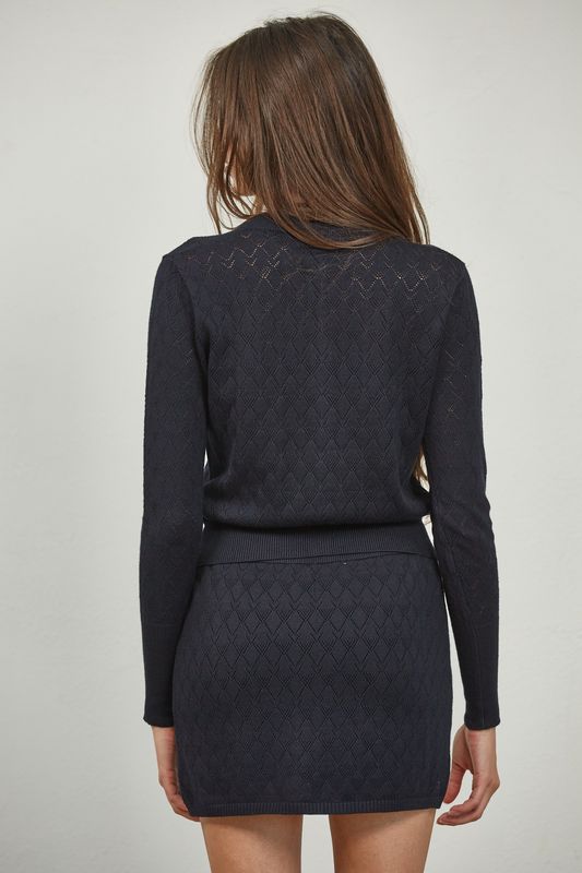 Amara Pointelle Cardigan