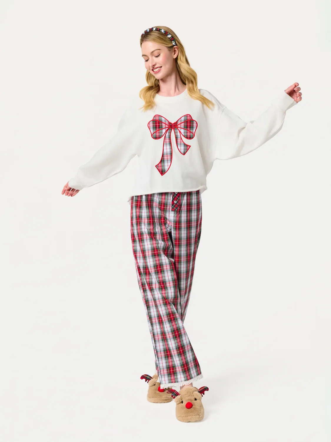 Merry Mischief Tartan Boxer Pants