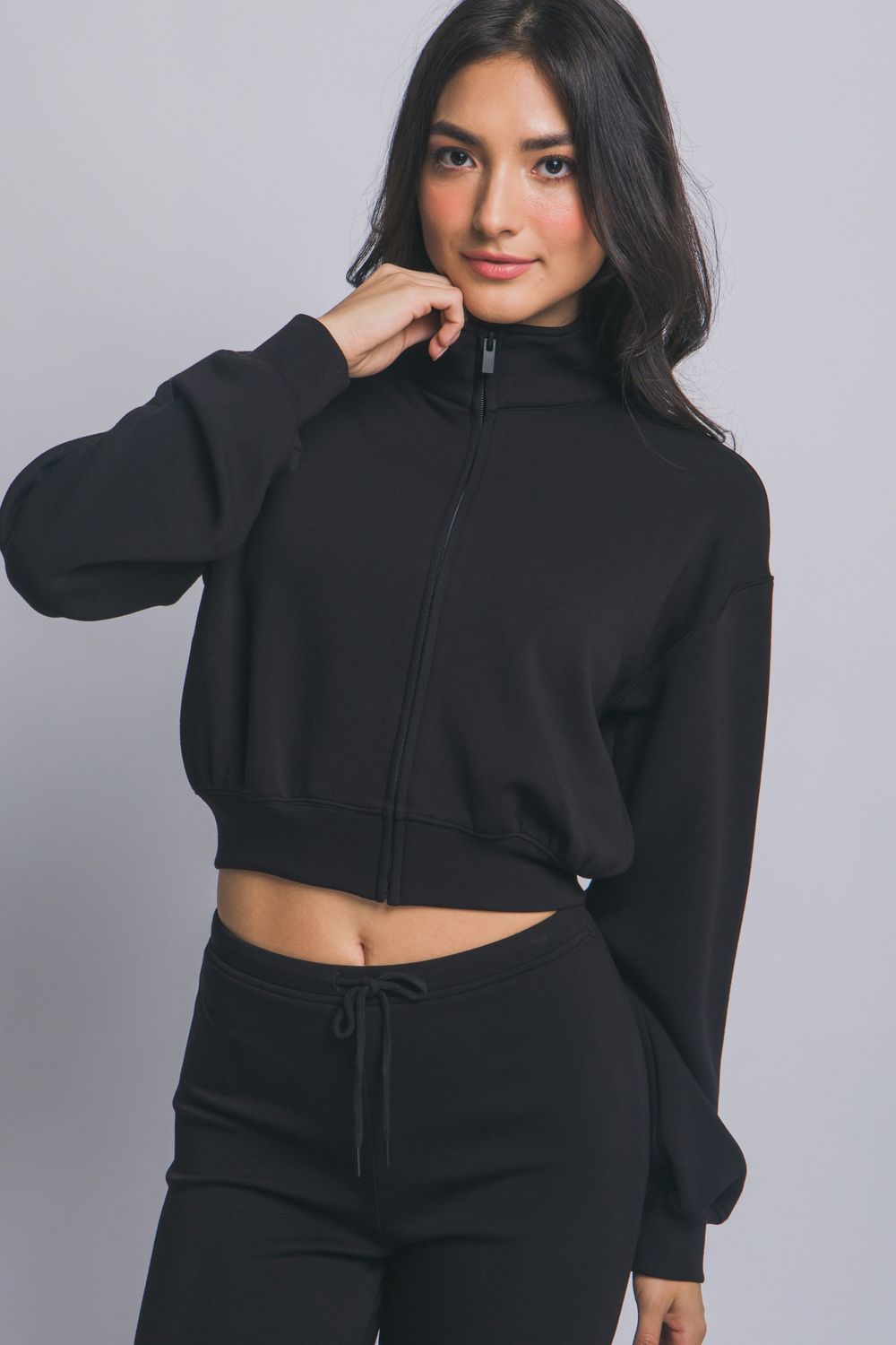 Babs buttery soft half zip sweatshirt
