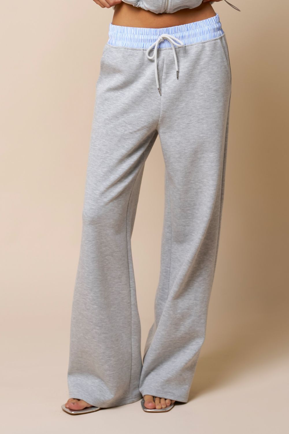Casey color block straight sweatpants