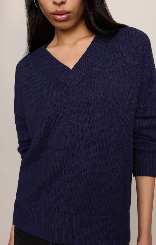 Cloud Spun V-Neck Sweater