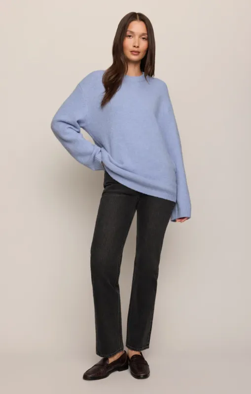Chill mode longline soft sweater