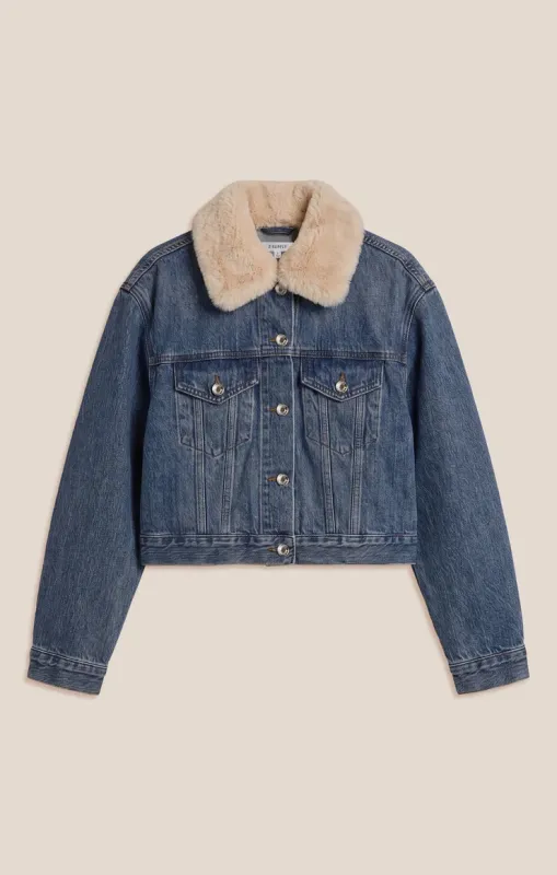 The Daily Denim Fur Jacket 100% Cotton