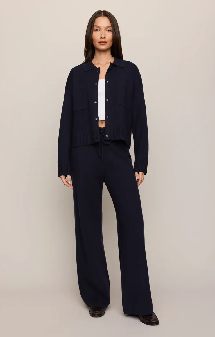 Take it easy wide leg sweater pant