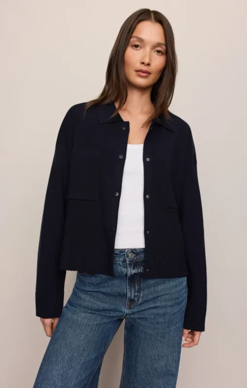 Slowdown Sweater Jacket Patch Pocket
