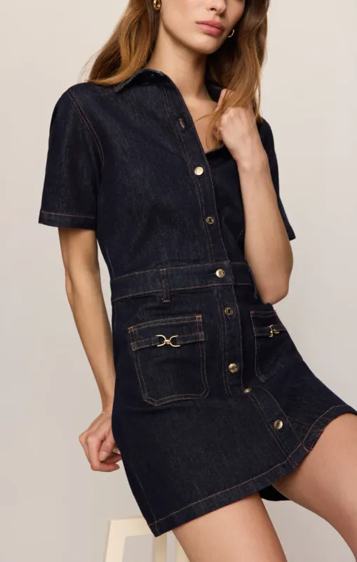 The Crush Stretch Denim Dress