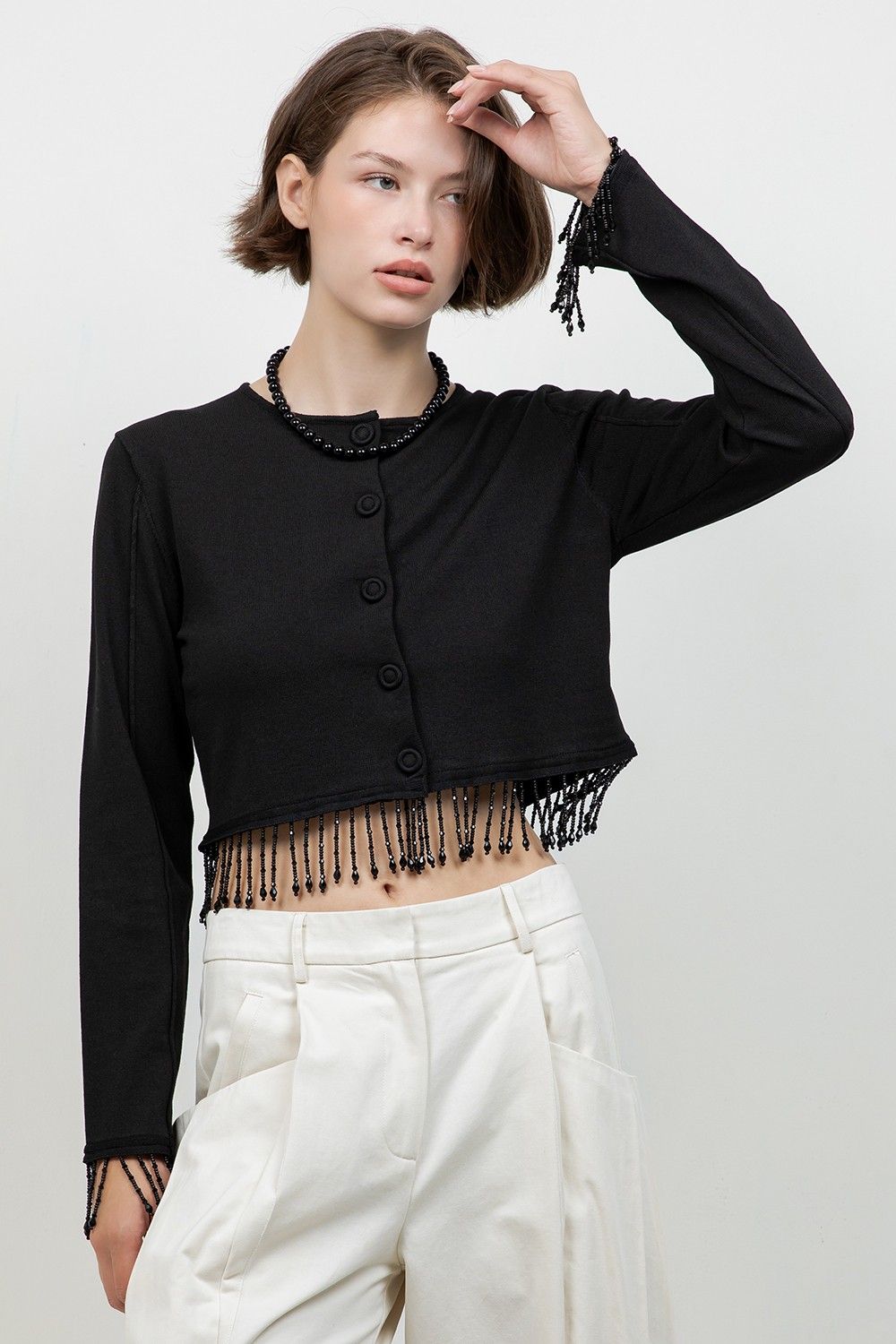 The Fringe Benefits Cardigan