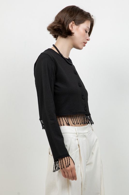 The Fringe Benefits Cardigan