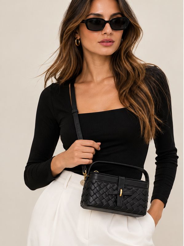 Elena Uptown Woven Bag Bag