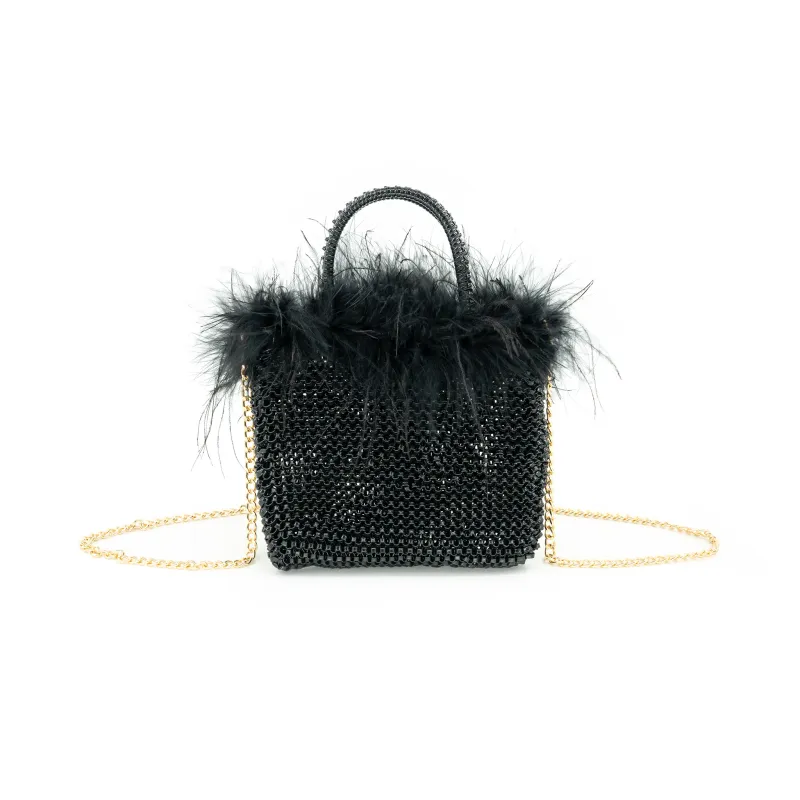 Drama Club Feather Bag