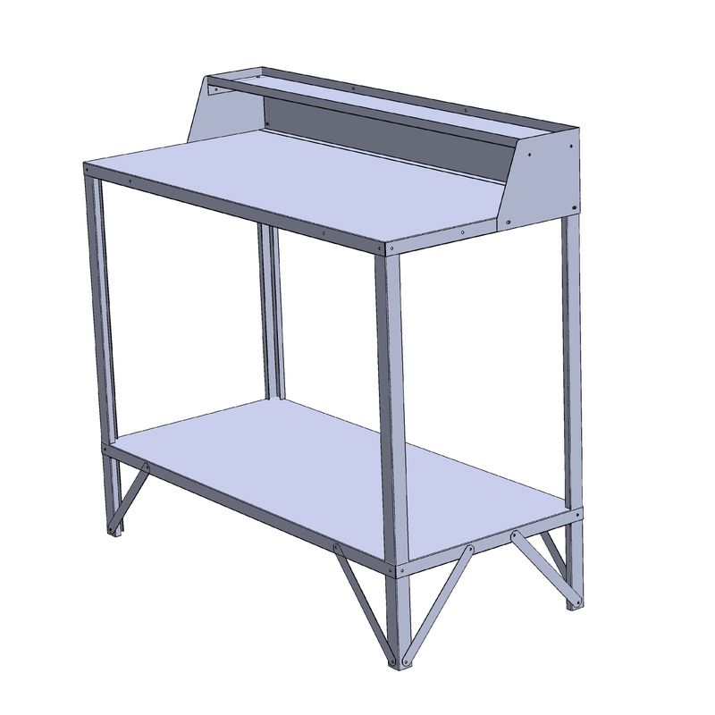 Potting Bench 1120 long x 520 wide x 900 high