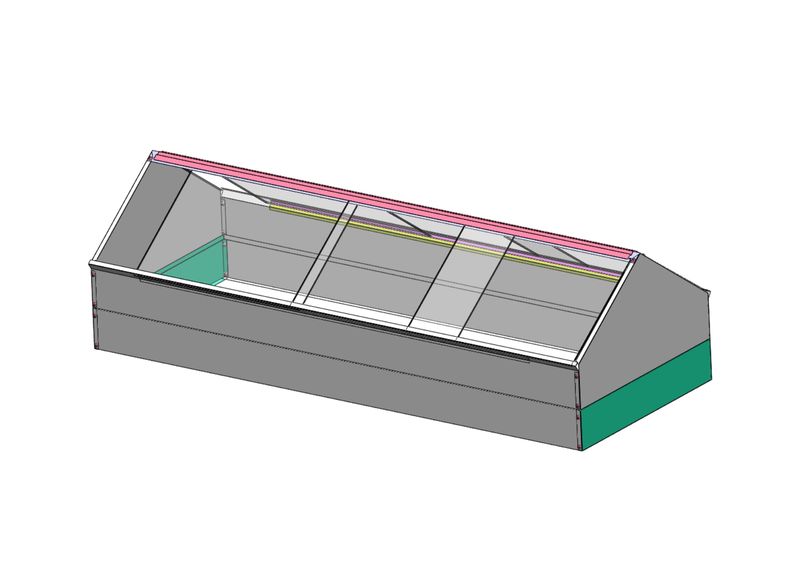 Mini Glasshouse with height extension