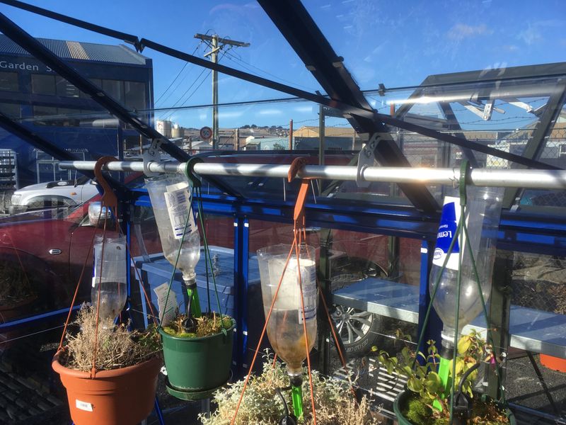 Rail System for Hanging Baskets