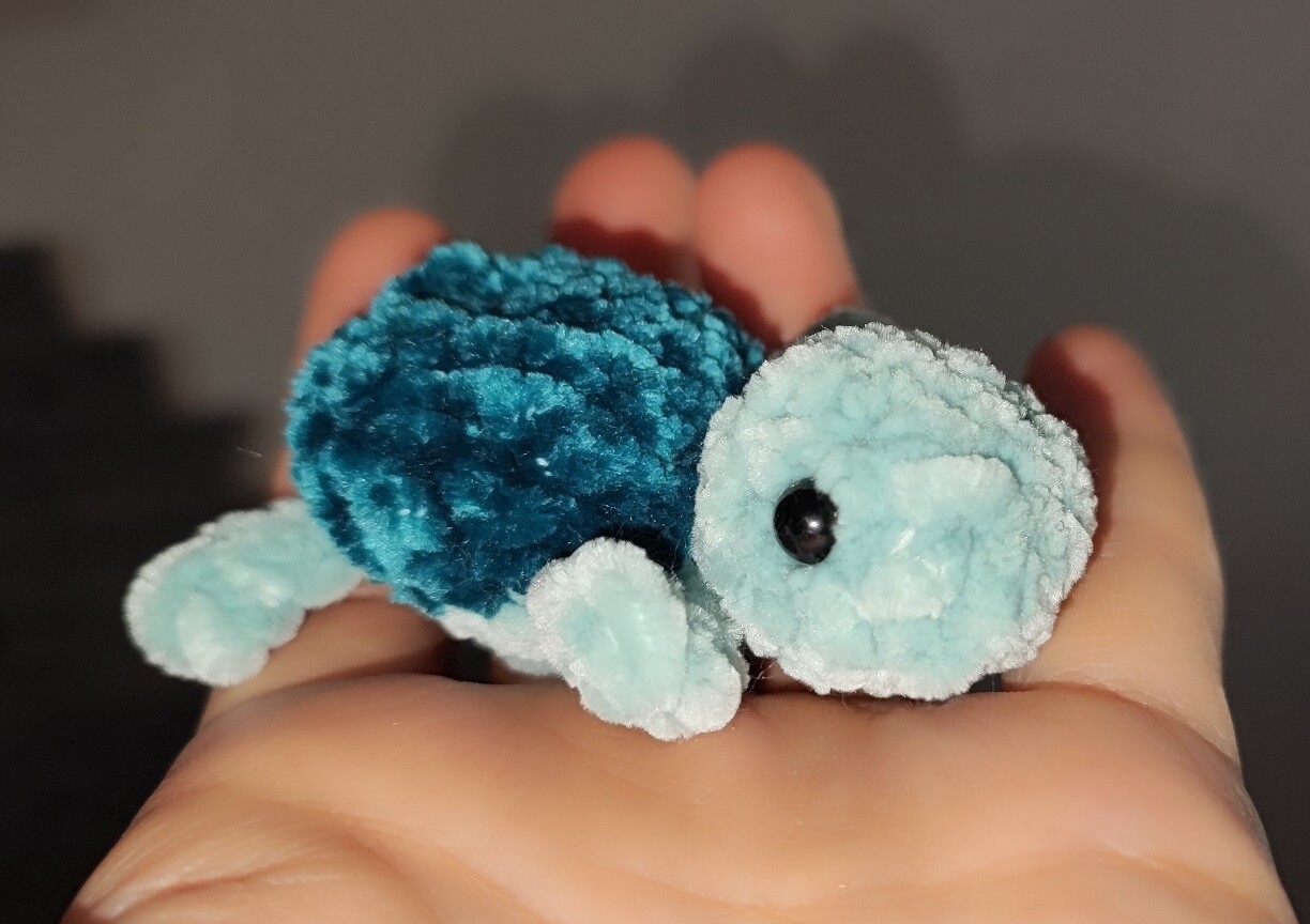 Hakelanleitung Baby Schildkröte