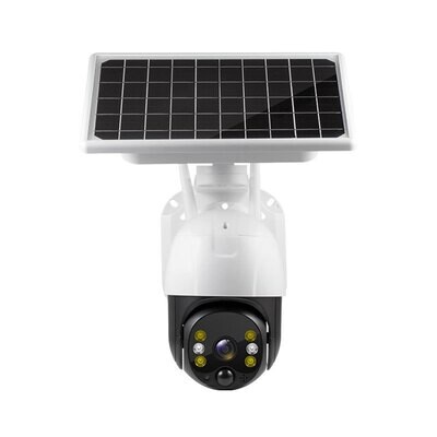 Smart Network Wireless WiFi Outdoor 4G Dome Monitor Solar Camera Surveillance Camera Full Netcom