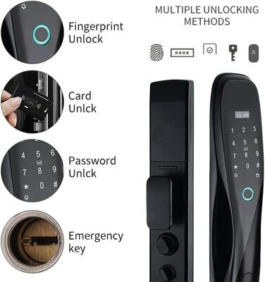 Tuya Smart Door Lock with Magic Eye Camera and Face ID
