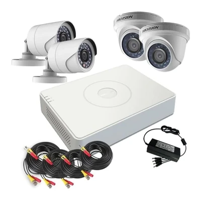 HikVision DS-DS-J1421 4CH Turbo 1080p DVR KIT