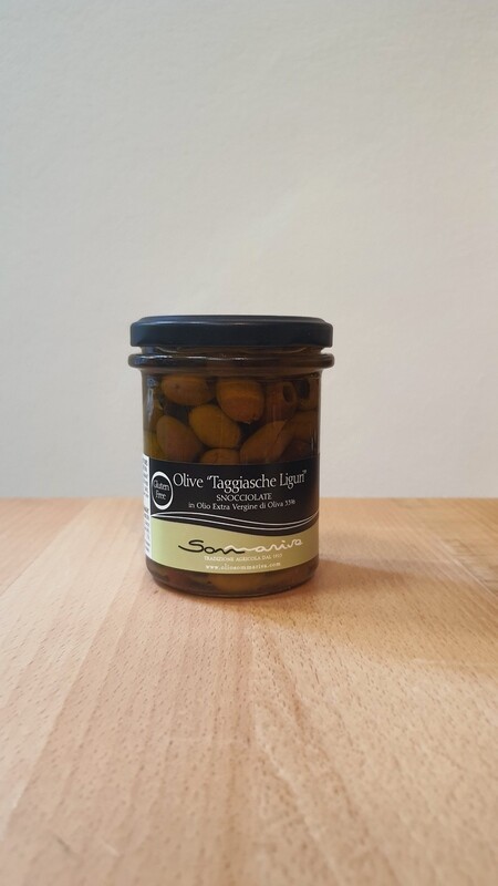 OLIVE TAGGIASCHE SNOCCIOLATE IN OLIO EVO
