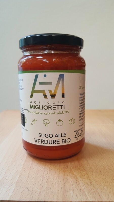 SUGO ALLE VERDURE BIO 
AZIENDA MIGLIORETTI