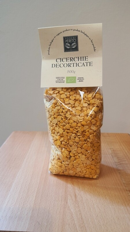 CICERCHIE DECORTICATE AZIENDA PODERE PERETO