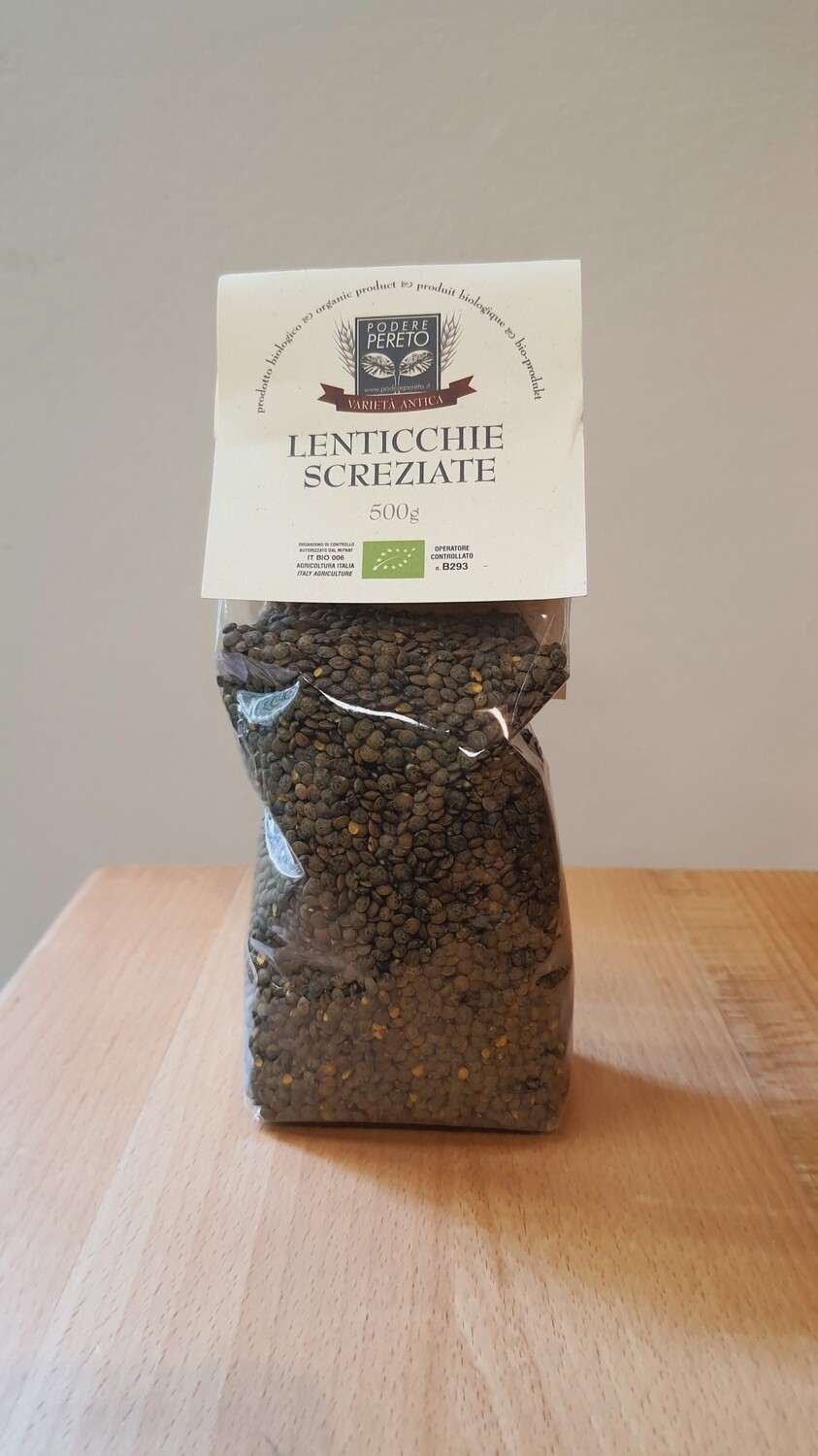 LENTICCHIE SCREZIATE AZIENDA PODERE PERETO